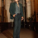 Gurmeet Choudhary Instagram - Setting the mood right 🫶 . Outfit - Monochrome blazer, shirt and trousers - @tommyhilfiger Fashion Directed by: @thebongmunda 📸 : @sk_.click Managed by : @jeevitaoberoi