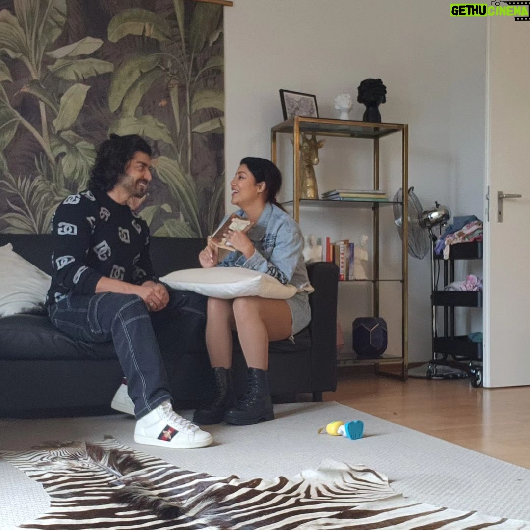 Gurmeet Choudhary Instagram - Our Zurich wala home 😉 . Thanks to @airbnb for partnering with us, this is how we like it, Infact love it.. In our home away from home wala comfort with best of best facilities and utilities ❤️ . . #collectingmoments #travel #fun #gurmeetchoudhary #debinabonnerjee #family #love #swiss #zurich #switzerland Zürich, Switzerland