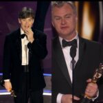 Gurmeet Choudhary Instagram - OH BOY I was screaming when Oppenheimer won at the Oscars! 🎉 Ecstatic beyond words! Cillian Murphy just won the Oscar for Best Actor for his outstanding performance in Oppenheimer! 🌟🏆 He's always been my favorite actor, and tonight, he truly shined! #CillianMurphy #Oppenheimer #Oscars