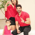 Gurmeet Choudhary Instagram – You see those two little girls that’s our heart beating outside our body!!! 
Valentines from now on is a group of four in love with each-other for infinity ♾️🥰❤️✨🧿
#HappyValentinesDay from us to you all even the ones who are amazingly single and loving life to the fullest 😉