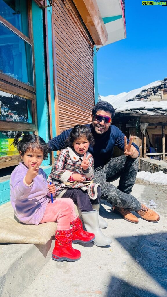 Gurmeet Choudhary Instagram - Exploring the quaint villages nestled in the mountains of Himachal Pradesh, Manali stole my heart. Meeting the adorable kids, playing in the winding streets, and connecting with the warm-hearted locals made this journey unforgettable. Their kindness and hospitality welcomed me with open arms, leaving me with a heart full of love and gratitude. #HimachalDiaries #MountainMagic #LocalLove Manali, Himachal Pradesh