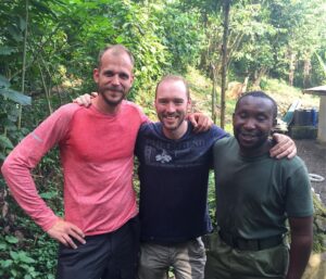 Gustaf Skarsgård Instagram - One of the most amazing things I have ever done was visiting @virunganationalpark , the amazing rangers put their lives at risk daily to protect the mountain gorillas and the rest of the fauna and flora of this magical place in a very unstable region. Please help to support their work. Link in their bio. Here with the incredible gorilla expert André and the pilot @anthonycaere , check out the documentary Virunga to further understand the importance of their work. Happy 🌎 day!