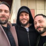Gustaf Skarsgård Instagram - First screening today of #438dagar with my brothers @jesperganslandt Ans @matiasvarela, very proud of our work!! Can’t wait till you all get to see it!❤️