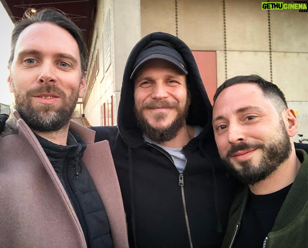Gustaf Skarsgård - 60.5K Likes - First screening today of #438dagar with my brothers @jesperganslandt Ans @matiasvarela, very proud of our work!! Can’t wait till you all get to see it!❤️