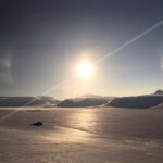 Gustaf Skarsgård Instagram - #tbt to when I experienced a total solar eclipse in Svalbard in 2015. Probably the most profound moment of my life. This is moments before. That halo was actually visible in the sky. No filter.