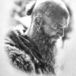 Gustaf Skarsgård Instagram - There is some amazing fan art out there! Thank you @asilum_ for this insanely good portrait! #fanartfriday
