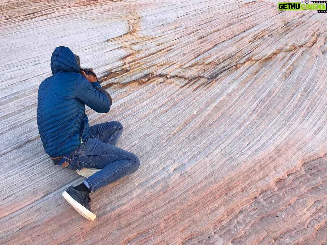 Gustaf Skarsgård - 22.8K Likes - Captured the great @jfreewright capturing the great rocks of Zion National Park on a day off from Westworld last year.