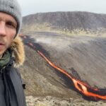 Gustaf Skarsgård Instagram – Grateful for the opportunity to experience the force of Mother Earth up close like this. And happy to be back in Iceland. 🌎🌋#gaia #pachamama #shakti