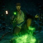 Gustaf Skarsgård Instagram – Merlin the Magician up to no good. @cursed on @netflix premieres this summer! Stay tuned…