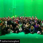 Gustaf Skarsgård Instagram - Happy wrap to everyone on cursed!!! #RepostPlus @katherinelangford - - - - - - 10 months ago we started the journey of @cursed, and very quickly it became apparent that this story was much greater than anyone of us had imagined. It’s been the most empowering feeling getting to go to work every day and tell the story of a true heroine; capable and strong, but especially to tell it with so many other women at the helm - from executive producers, directors, heads of hair and make up, head of Costume, Head of Art Department, Head Armourer, script supervisor, stunts, grips, camera, video; daily team Nim....it reinforced how important having your story told truthfully is, especially as a woman. I hope when this comes out that it gives you the power to thrive to the fullest, like it’s given all of us this past year. ⚔️