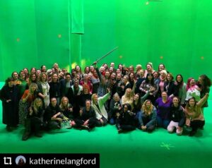 Gustaf Skarsgård Instagram - Happy wrap to everyone on cursed!!!
#RepostPlus @katherinelangford
- - - - - -
10 months ago we started the journey of @cursed, and very quickly it became apparent that this story was much greater than anyone of us had imagined. It’s been the most empowering feeling getting to go to work every day and tell the story of a true heroine; capable and strong, but especially to tell it with so many other women at the helm - from executive producers, directors, heads of hair and make up, head of Costume, Head of Art Department, Head Armourer, script supervisor, stunts, grips, camera, video; daily team Nim....it reinforced how important having your story told truthfully is, especially as a woman. I hope when this comes out that it gives you the power to thrive to the fullest, like it’s given all of us this past year. ⚔️