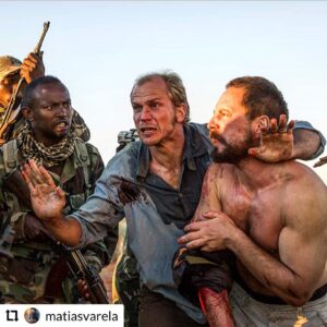 Gustaf Skarsgård Instagram - #RepostPlus @matiasvarela
- - - - - -
When me and @gustafskarsgard we’re teenagers we dreamt about doing a meaningful movie together side by side it took 20 years. Thanks to the great @sandraharms and the unbelievable talented @jesperganslandt we have been able to do just that #438days ❤️
