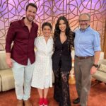 Gustavo Marsengo Instagram - Que belo encontro tivemos pela manhã… Espero que tenham gostado do programa. TV Globo São Paulo
