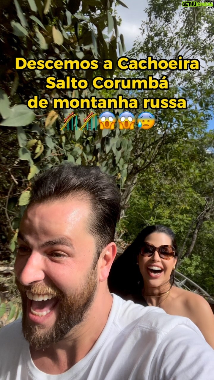 Gustavo Marsengo Instagram - Depois de uma super trilha, descemos de montanha russa! SerΓ‘ que as sogras aguentaram? πππ #cachoeirasaltocorumba