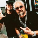 Guy Fieri Instagram - I swapped in for @chet3doorsdown last night at the @3doorsdown concert Bahaha. Had a blast, thanks for havin’ me!!