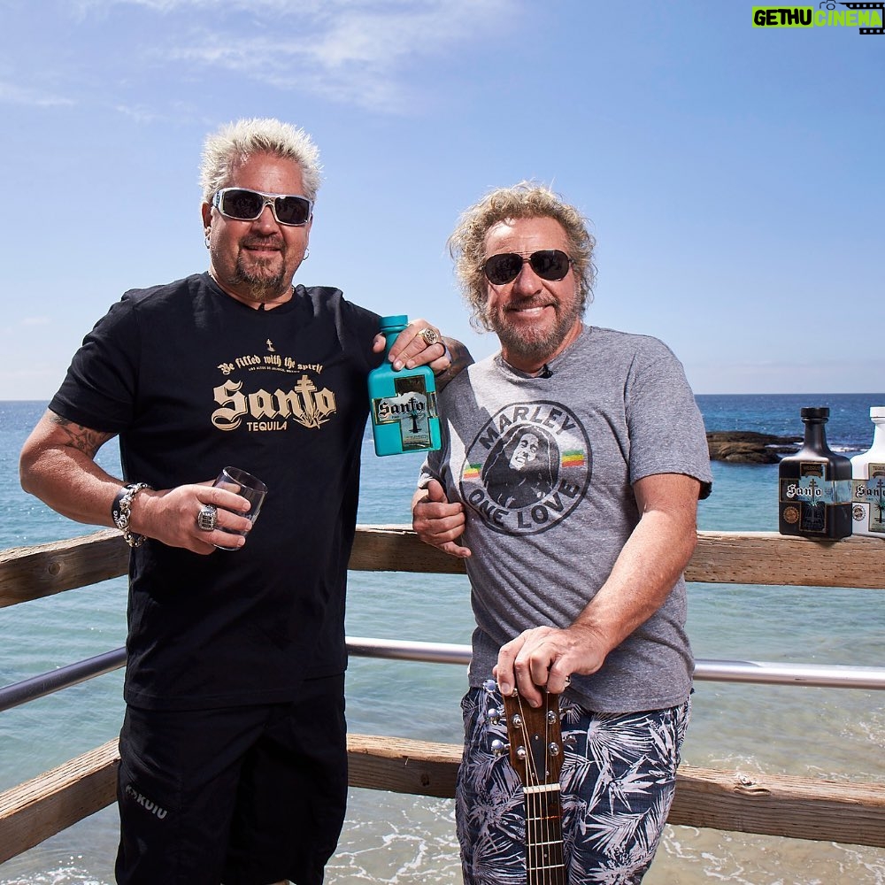 Guy Fieri Instagram - To my big brutha The Red Rocker The OG of tequila The man that can’t drive 55 And no way can be 76! You are a living legend Honored to be your friend, Brutha and business partner Happy birthday MAS SANTO SAMMY!!!!!