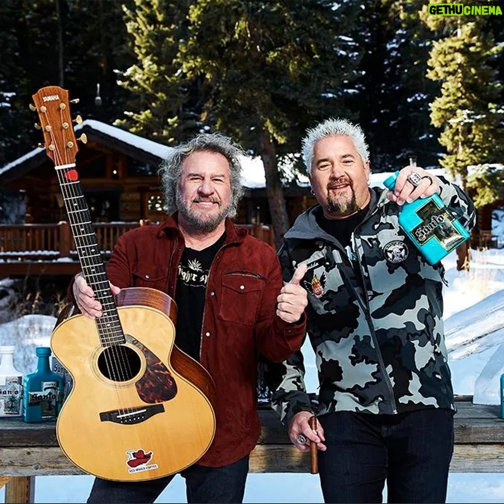 Guy Fieri Instagram - To my big brutha The Red Rocker The OG of tequila The man that can’t drive 55 And no way can be 76! You are a living legend Honored to be your friend, Brutha and business partner Happy birthday MAS SANTO SAMMY!!!!!