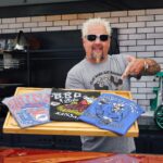 Guy Fieri Instagram - This season it’s all about the three F’s: Fans, Food, and Football! I teamed up with @officialnflshop to take fan gear up a notch by pairing your favorite @nfl team with my picks for the best local gameday grub. Available now at @officialnflshop 🔥