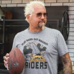 Guy Fieri Instagram - This season it’s all about the three F’s: Fans, Food, and Football! I teamed up with @officialnflshop to take fan gear up a notch by pairing your favorite @nfl team with my picks for the best local gameday grub. Available now at @officialnflshop 🔥