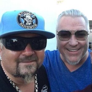 Guy Fieri Instagram - Just said goodbye to my brutha Steve Harwell
Surrounded by great family, friends and fans 
True rockstar ceremony!