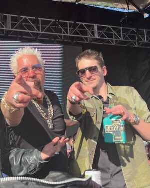 Guy Fieri Instagram - Happy birthday 
To my best friend,
My right hand man, and
The heir to the throne!!
Son, you are one of a kind and I am so honored to be your dad!!