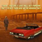 Guy Fieri Instagram - Where we're going, we don't need roads 😂 Retrowave tees out now! 🛸 [link in bio]