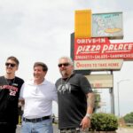 Guy Fieri Instagram - #GuysRoadTrip rolls on!! On the agenda tonight, we’ve got a BBQ feast, some drive-thru pizza, and good times on the Tennessee River. Tune in tonight on @foodnetwork 🔥 Knoxville, Tennessee