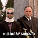 Guy Fieri Instagram - All this from a slice of gabagool? Kulinary Gangsta tee out now 🌆
