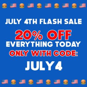 Guy Fieri Instagram - 🦅 Happy birthday America! 🇺🇸😂 July 4th FLASH SALE - Grab 20% OFF any order w/code: JULY4 today only #4thOfJuly