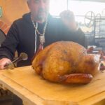 Guy Fieri Instagram – @guyfieri and @hunterfieri smoking up a delicious turkey on the Woodwind Pro. The best way to smoke a turkey this Thanksgiving.