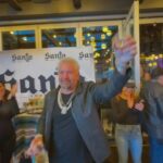 Guy Fieri Instagram - Patio Party at Guy Fieri’s Vegas Kitchen & Bar was full of flavor, tequila from @santospirit, and good vibes 🔥 The LINQ