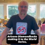 Guy Fieri Instagram - @guyfieri has a message for all of the Snakes fans ahead of Game 2 of the World Series! #EmbraceTheChaos at @guysdtphx + Caesars Sportsbook at Chase Field for the OFFICIAL @dbacks watch party 🐍🐍🐍