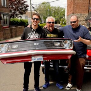 Guy Fieri Instagram - So grateful to bring #ddd and tv mentor @guyfieri to one of my favorite pizzerias in America located in greenwich CT….

@GRIGGSTREETPIZZA 

#dinersdriveinsanddives airs TONIGHT at 9pm on @foodnetwork 

*congrats @randywatson24 & @corbojonathan your hard work and passion is the reason why the world is now learning about your pizza and bringing you the recognition you deserve x