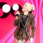 Gwen Stefani Instagram - thank u @carnival Jubilee for inviting me 2 be the Godmother of ur magnificent ship !! 🛳️ 🥰 i feel so honored ♥️ gx