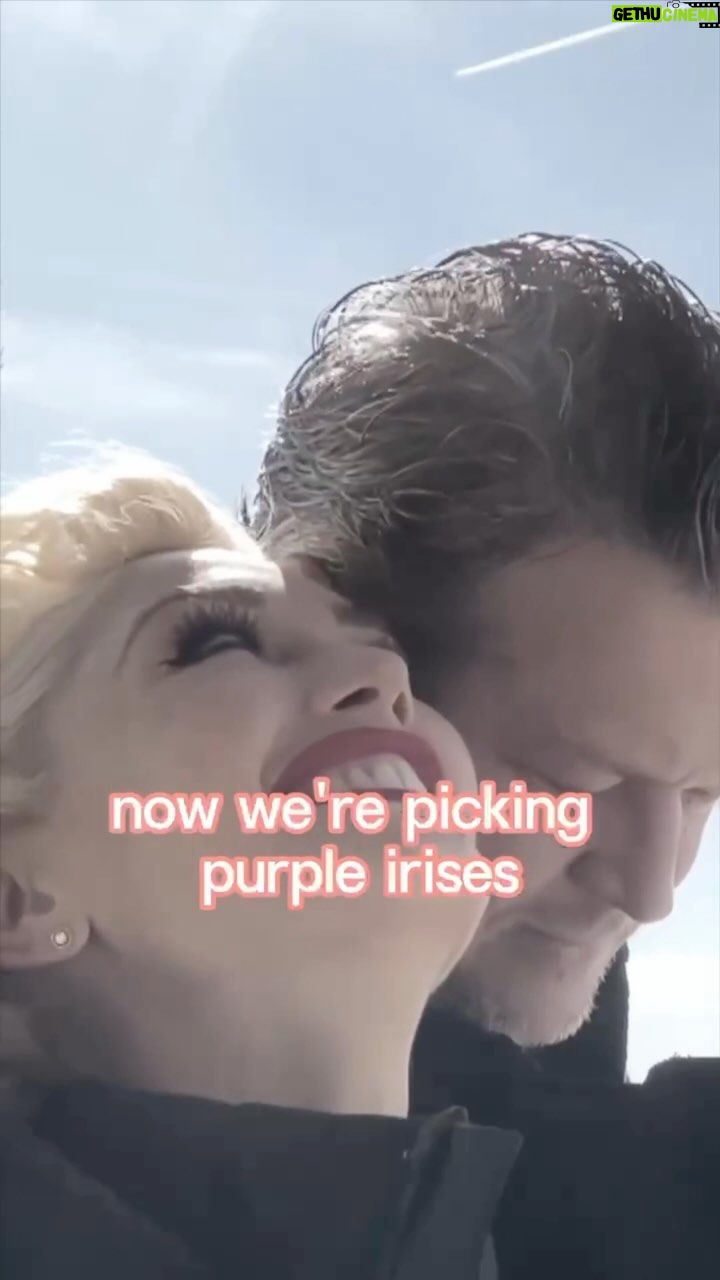Gwen Stefani Instagram - who has u picking Purple Irises ?! 🪻🥰 gx
