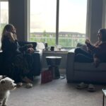 Haala Shiha Instagram - لما تكون مرتاح بتقي سعيد و لا لما بتكون سعيد بتبقي مرتاح 😄😄😄??? امبارح كان يوم سعيد و مرتاح 😁😁 رشا و تشارلي I love you both ♥️ ❤️ 💖 #happy #goodvibes #hala_shiha_new