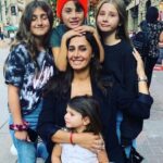 Haala Shiha Instagram - The purest love ,my support, my four diamonds 🌟🌟🌟🌟,and my most peaceful place 🤍 , Years of motherhood, Yes, it takes a lot of work , but still, I enjoyed it, Cherish every moment with your kids ,cus one day we'll miss them around ,when they will get busy discovering their own journey, ✌️🤍 #motherhood #mother #purelove