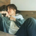 Haala Shiha Instagram - هنونة بنتي مستخبية😂 It was a genuine moment ✨️ #hala_shiha_new #moments