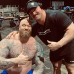 Hafþór Júlíus Björnsson Instagram – The battle continues. Honour to share the stage for the second time with @mitchellhooper @arnoldexpouk live stream is in my bio. The women’s just started and the men will be up soon. NEC Birmingham