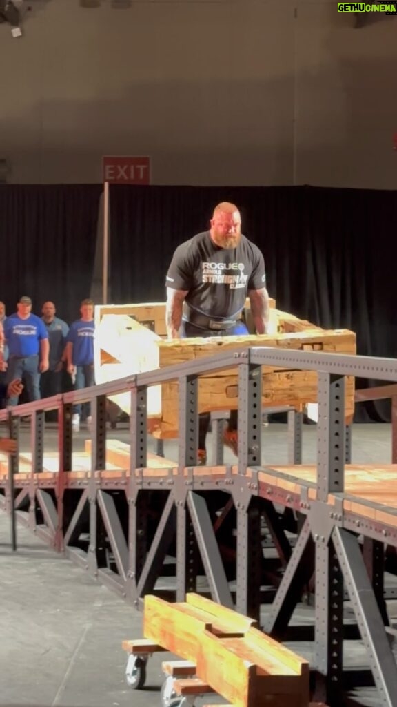 Hafþór Júlíus Björnsson Instagram - Grip aging like a fine wine. 2nd place on the frame carry at the Arnold Strongman Classic. In the past this event has usually cost me few points but not this year. Definitely looking good moving forward. Have to keep working on my overhead presses and building that upper body strength. Can’t wait to compete at @rogueinvitational later in the year!
