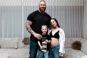 Hafþór Júlíus Björnsson Instagram - Life is precious and I couldn’t be happier to announce that our family is growing bigger. Kelsey is 19 weeks pregnant with a healthy child who we cannot wait to meet! Ps @kelc33 doesn’t wanna know the gender this pregnancy so you all gotta wait just like me! 🙃❤️ Almost 13 minute long video up on YouTube where we speak about our journey and difficulties in getting pregnant.