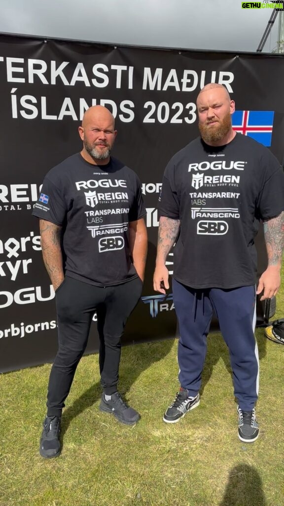 Hafþór Júlíus Björnsson Instagram - Icelands Strongest Man Day 2 is live on Youtube. First event is Farmers Walk 140kg for 50 meters. Link in bio!