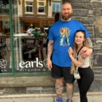 Hafþór Júlíus Björnsson Instagram – Before and after photos!  First picture was taken few days ago and the second one almost 6 years ago! 👀 #wehaventchangedmuch