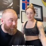 Hafþór Júlíus Björnsson Instagram – Water bowl challenge with @kelc33