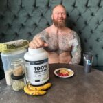 Hafþór Júlíus Björnsson Instagram – These protein pancakes are literally the best. @transparentlabs 
Made by @kelc33 
Ingredients: 
-1 scoop @transparentlabs protein Isolate
-12 eggs
-4 large ripe bananas
-1/4 cup half grain oats
-1/4 cup hemp hearts
-heaping tablespoon ground flax
-Ceylon cinnamon to taste 

( can also add ground nuts, chia seeds, choc chips, berries or play with the amounts of ingredients to alter texture to your liking!)