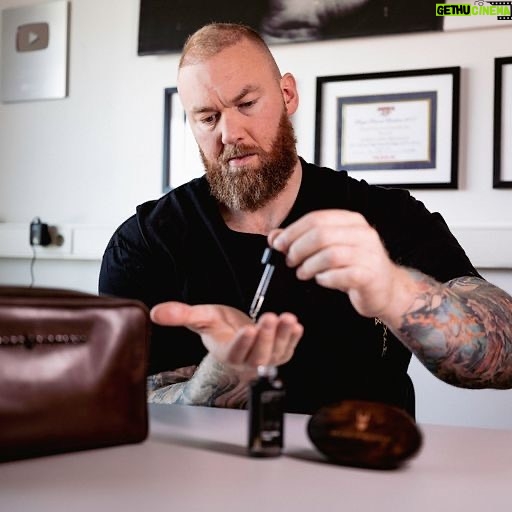 Hafþór Júlíus Björnsson Instagram - Hey there, fellow beard enthusiasts! Tired of looking like a mere mortal? Transform your face foliage into a legendary work of art with The Beard Struggle. Trust me, even Zeus would be jealous! Don't wait for your beard to grow wings—head over to @thebeardstruggle and claim your godly mane today. Use my code 'Hafthor' for 20% OFF all products. Limited stock available! Link also in my bio and story for 20% OFF! 🫡