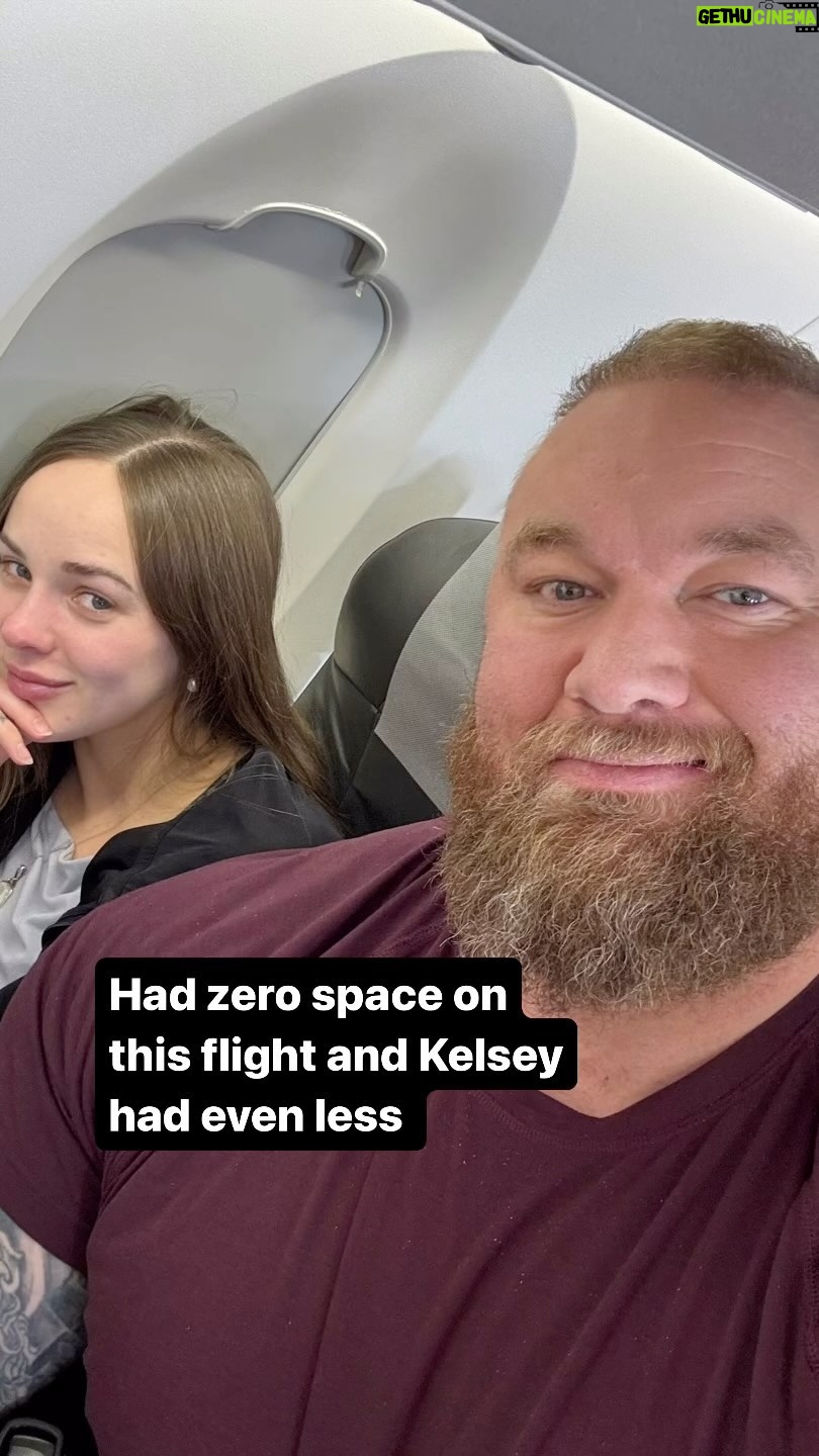 Hafþór Júlíus Björnsson Instagram - Should I feel bad for Kelsey or myself? 💀 @kelc33