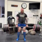 Hafþór Júlíus Björnsson Instagram – 400kg/881lbs for 3 reps 2 sets. Full video live on my YouTube channel! Session powered by @transparentlabs Thor’s Power Gym
