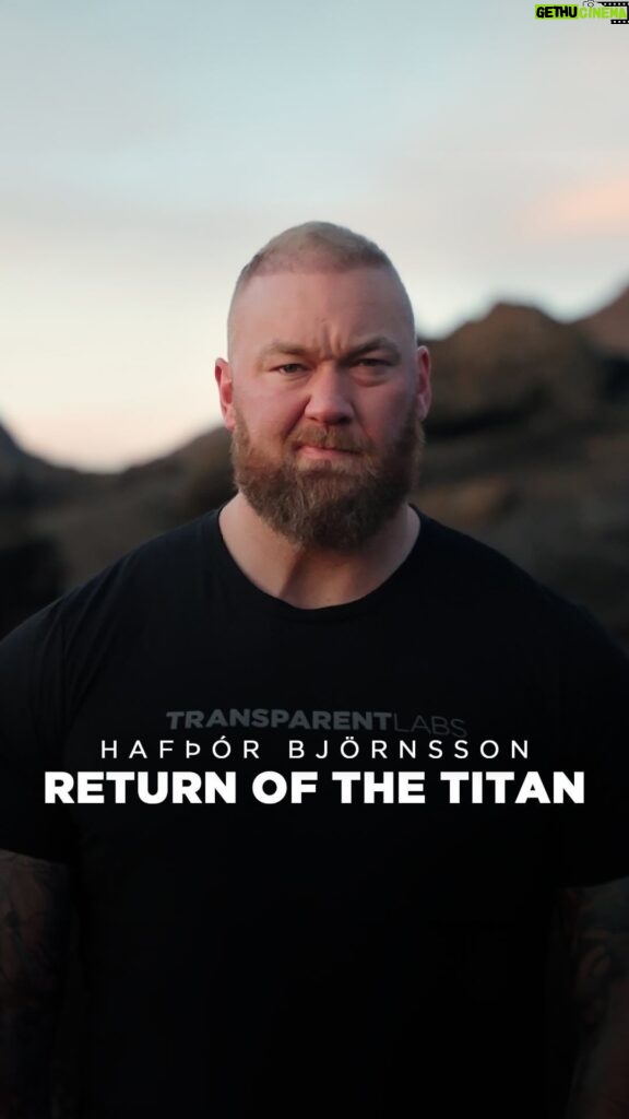Hafþór Júlíus Björnsson Instagram - Transparent Labs Presents: Return of the Titan After a devastating pec muscle tear while chasing a powerlifting world record, Hafthor Bjornsson faced one of his most challenging hurdles. Yet despite this setback, his passion for strongman has returned. He is determined to re-enter the strongman arena smarter and stronger, and yearns to recapture the feeling of being the strongest man in the world. As he gears up for a comeback in 2024, Hafthor sheds light on his aspirations: to challenge his limits, relish the essence of competition, and leave a legacy. Full video at the link in bio! #transparentlabs #hafthorbjornsson