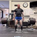 Hafþór Júlíus Björnsson Instagram - 440kg/969lbs deadlift! Happy with my comeback, coming back strong from a small setback. Didn’t complete 430kg two weeks ago because of a small injury bothering me. I discuss it further on my YouTube channel. Full video is live on my channel. Go show some love, watch, comment and subscribe. 🙏 Session fuelled with @transparentlabs supplements. Use code THOR for a discount. Thor's Power Gym